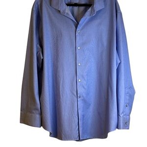 Calvin Klein Blue Casual Button Down Shirt